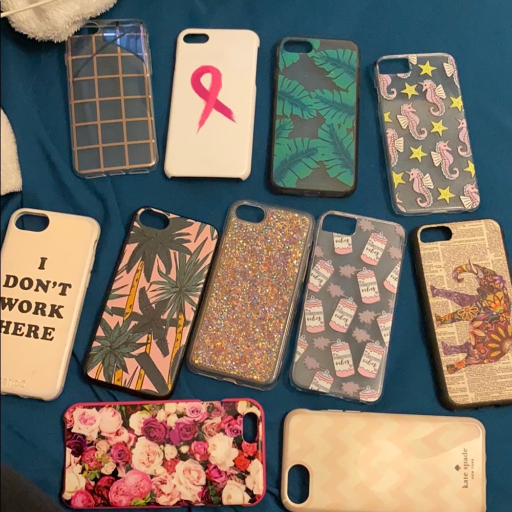 Lot of iPhone 7 cases